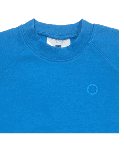 STAR CYAN SWEATSHIRT