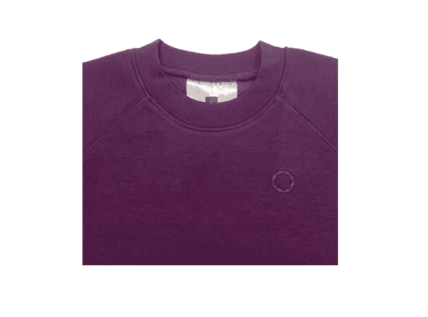 STAR DARK PURPLE SWEATSHIRT