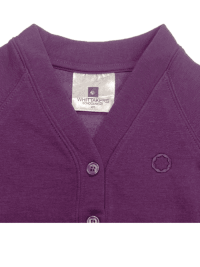 STAR DARK PURPLE CARDIGAN