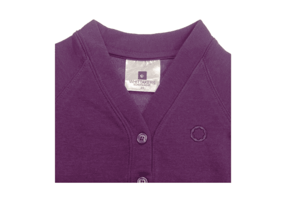 STAR DARK PURPLE CARDIGAN
