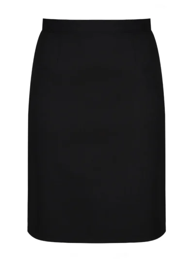 BLACK STRAIGHT SKIRT
