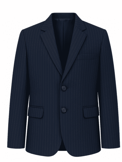 EDEN BOYS PINSTRIPE SUIT JACKET