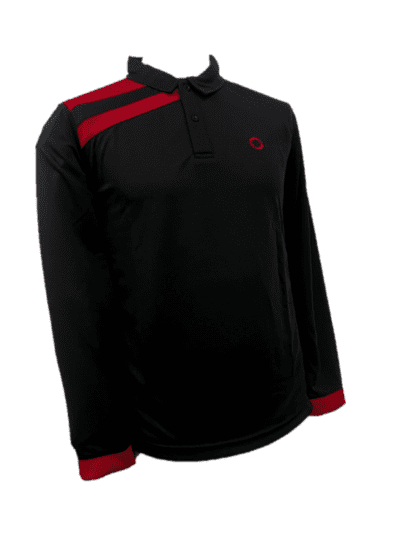 STAR RED LONG SLEEVE PE POLO