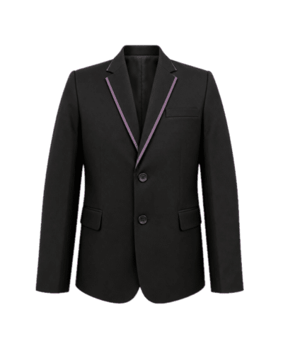 STAR DARK PURPLE BOYS BLAZER