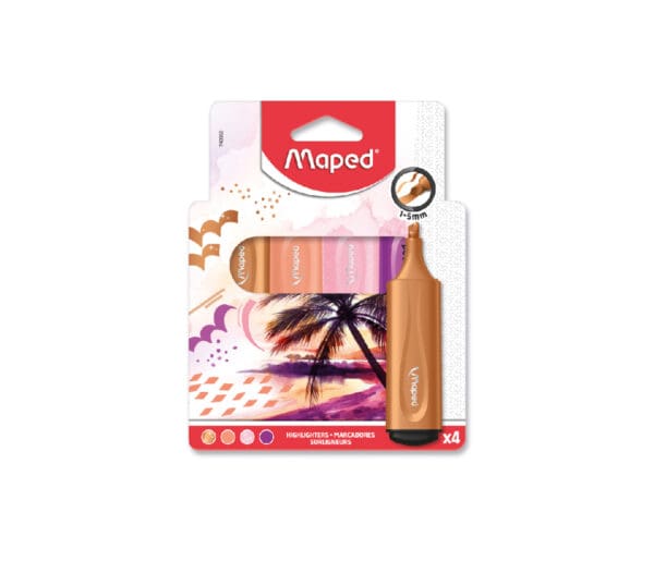 Maped Assorted Theme Highlighters - Image 3