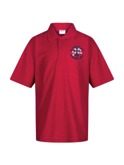 St Johns CE Primary Badged Polo