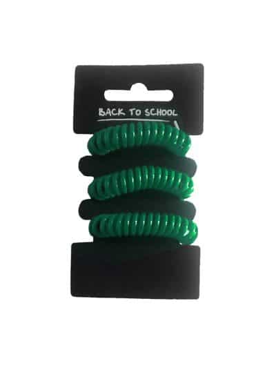 Bottle Green Hair Coils