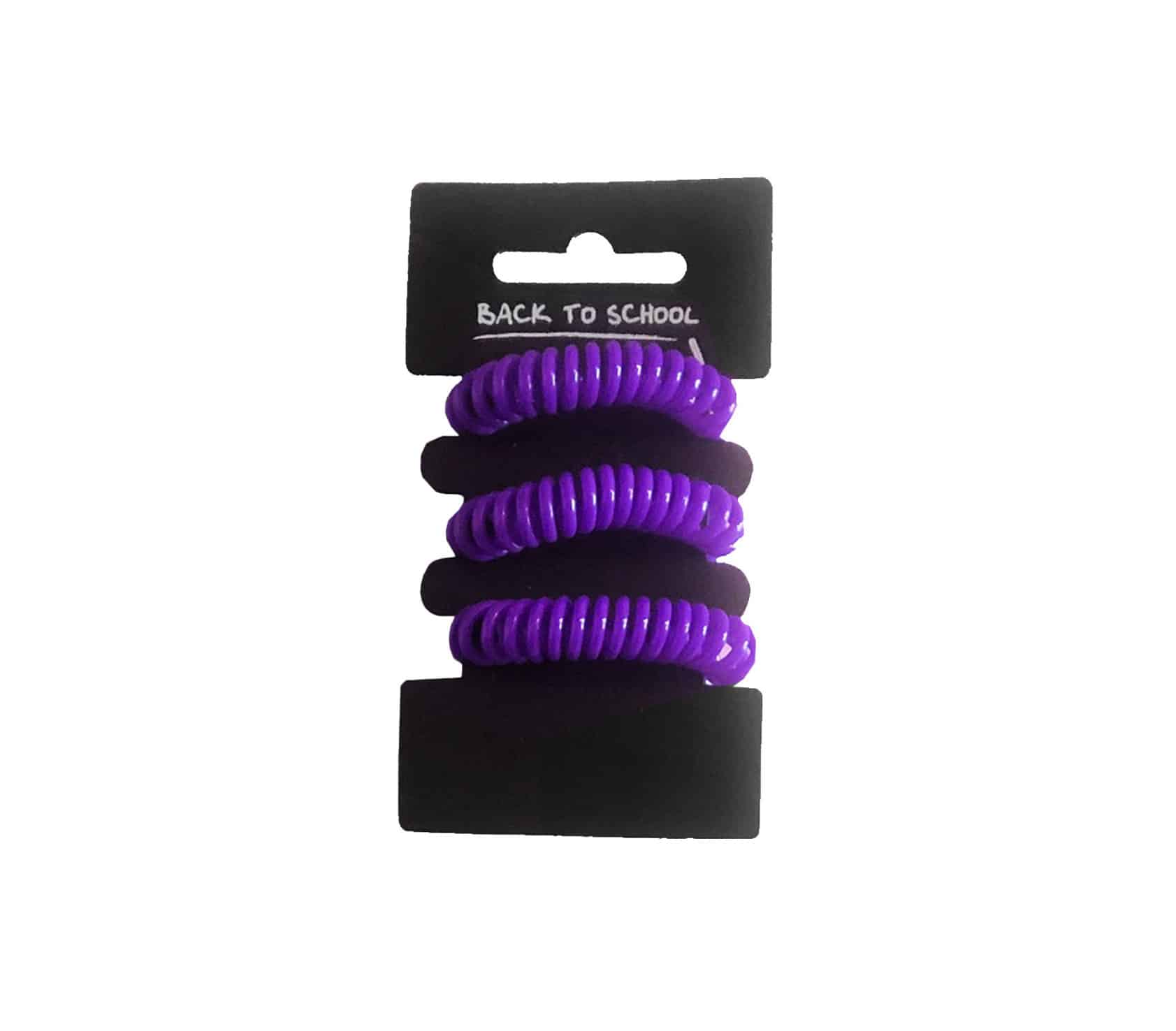 Purple Hair Coils
