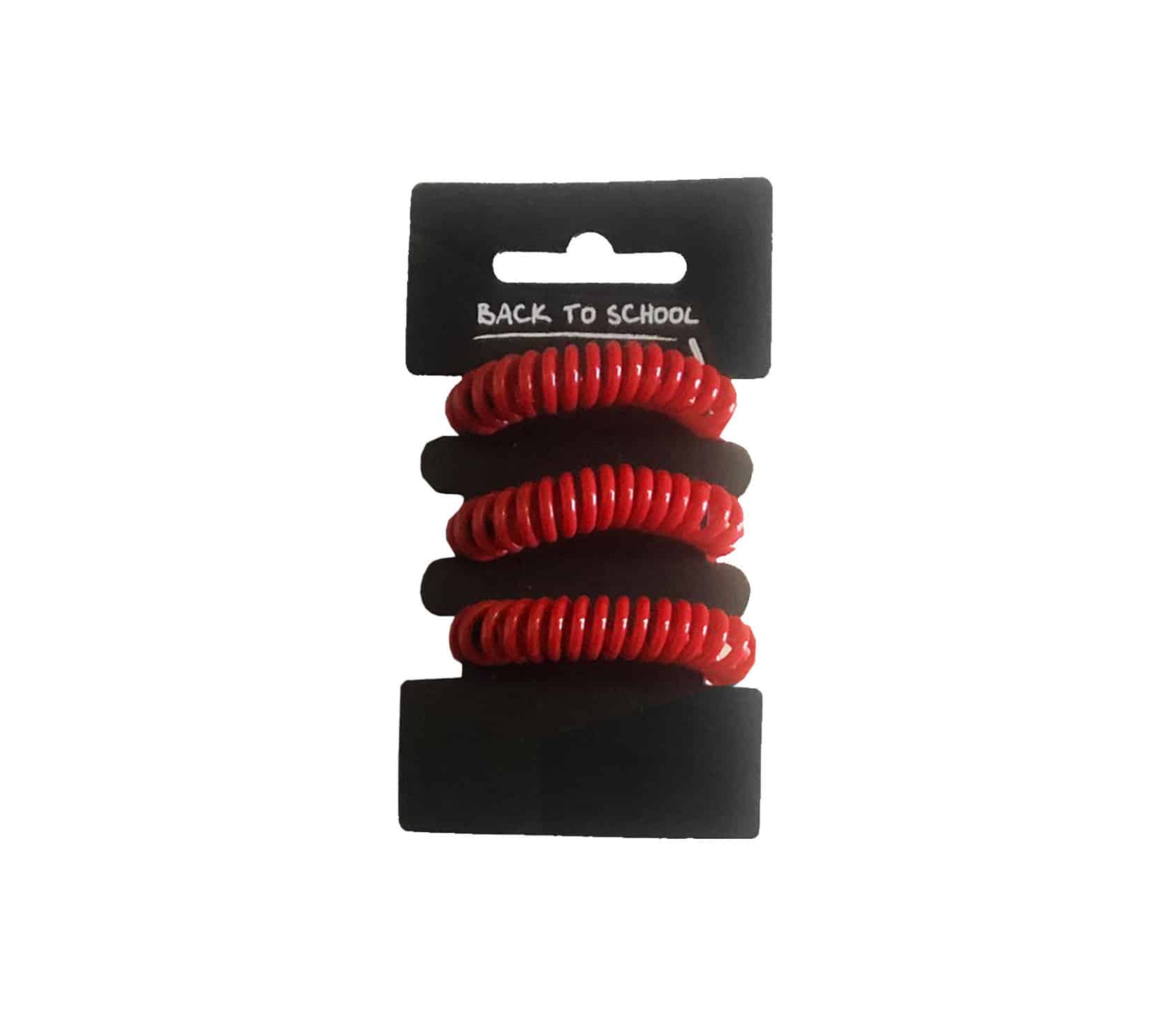 x3 Hair Coils Red