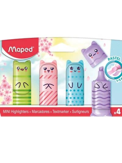 Maped Mini Pastel Character Highlighters