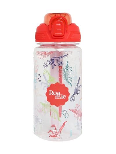 Roamie Dinosaur Flip Top Water Bottle