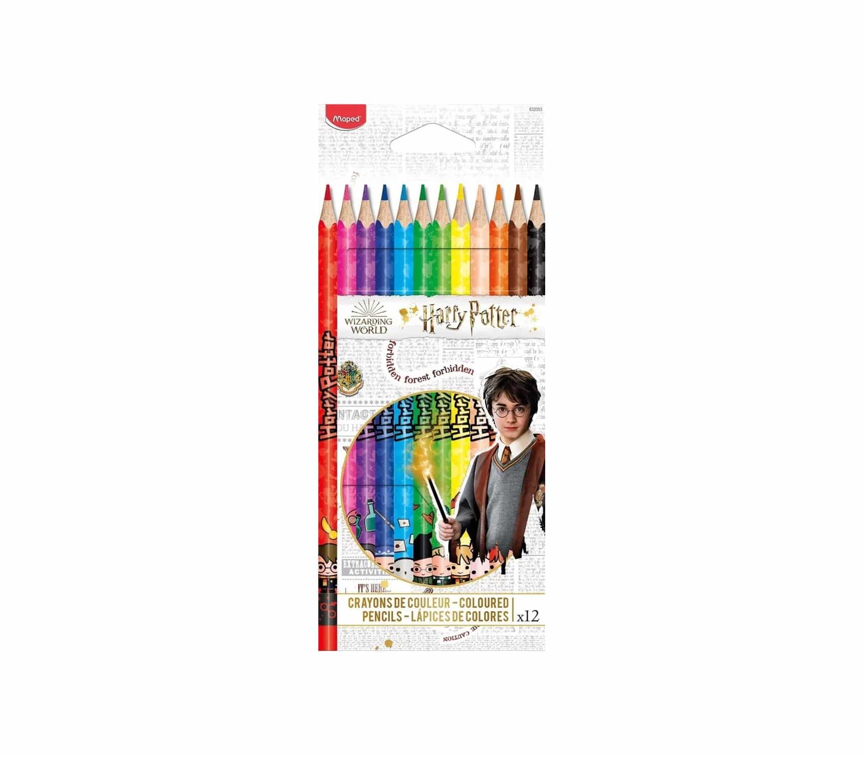 Mapped Harry Potter Colouring Pencils