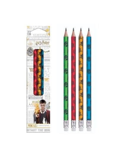 Mapped Harry Potter Eraser Tipped Pencils