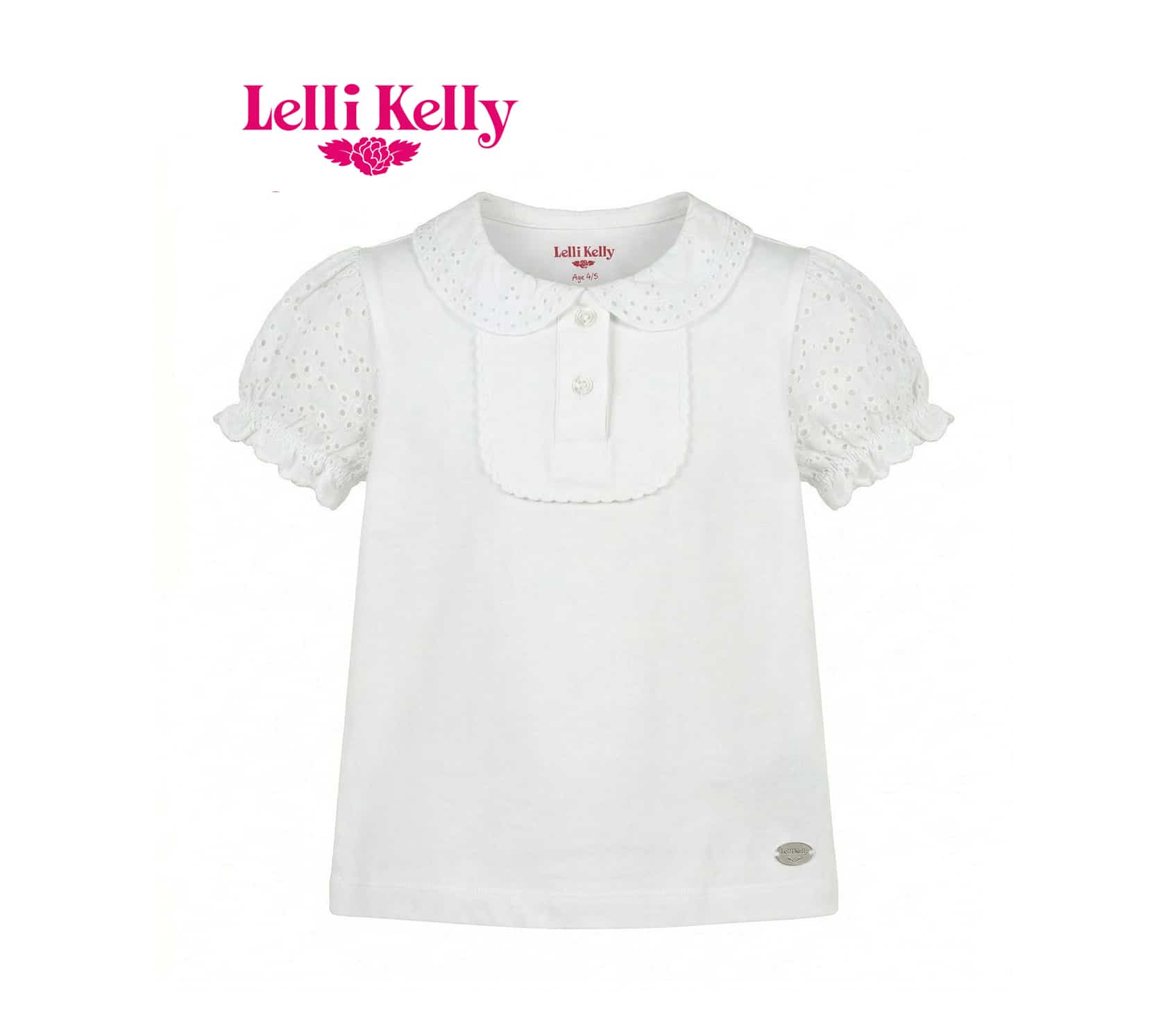 Lelli Kelly Bethany Polo Shirt White