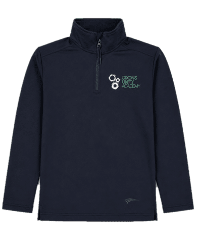 Dixons Unity Academy PE 1/4 Zip Top