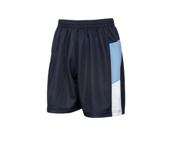 Navy Sky White PE Shorts